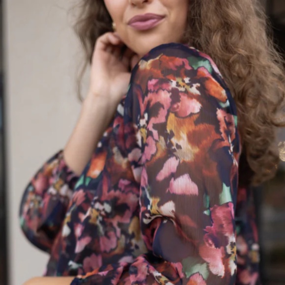 Misa Lulu Top Libra Fleur Multi - Picture 4 of 5